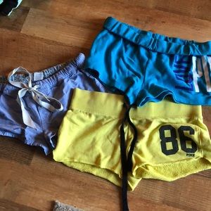 VS PINK sleep shorts